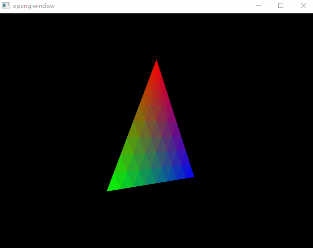 Qt OpenGL（二十四）——Qt OpenGL 核心模式-实现彩色三角形