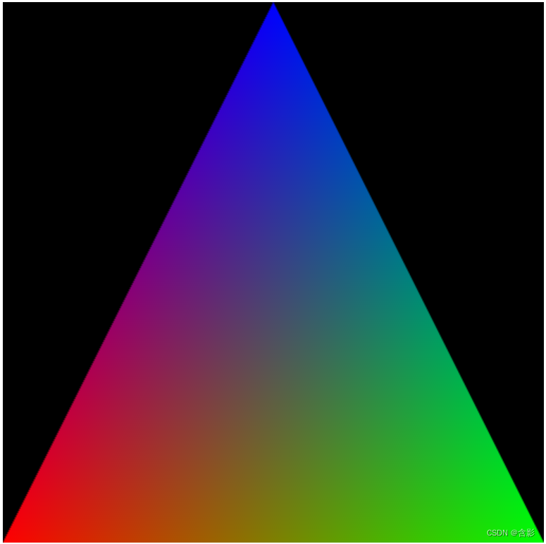 轻量封装WebGPU渲染系统示例＜1＞-彩色三角形(源码)