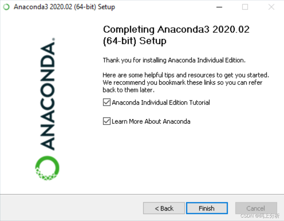 安装 Anaconda