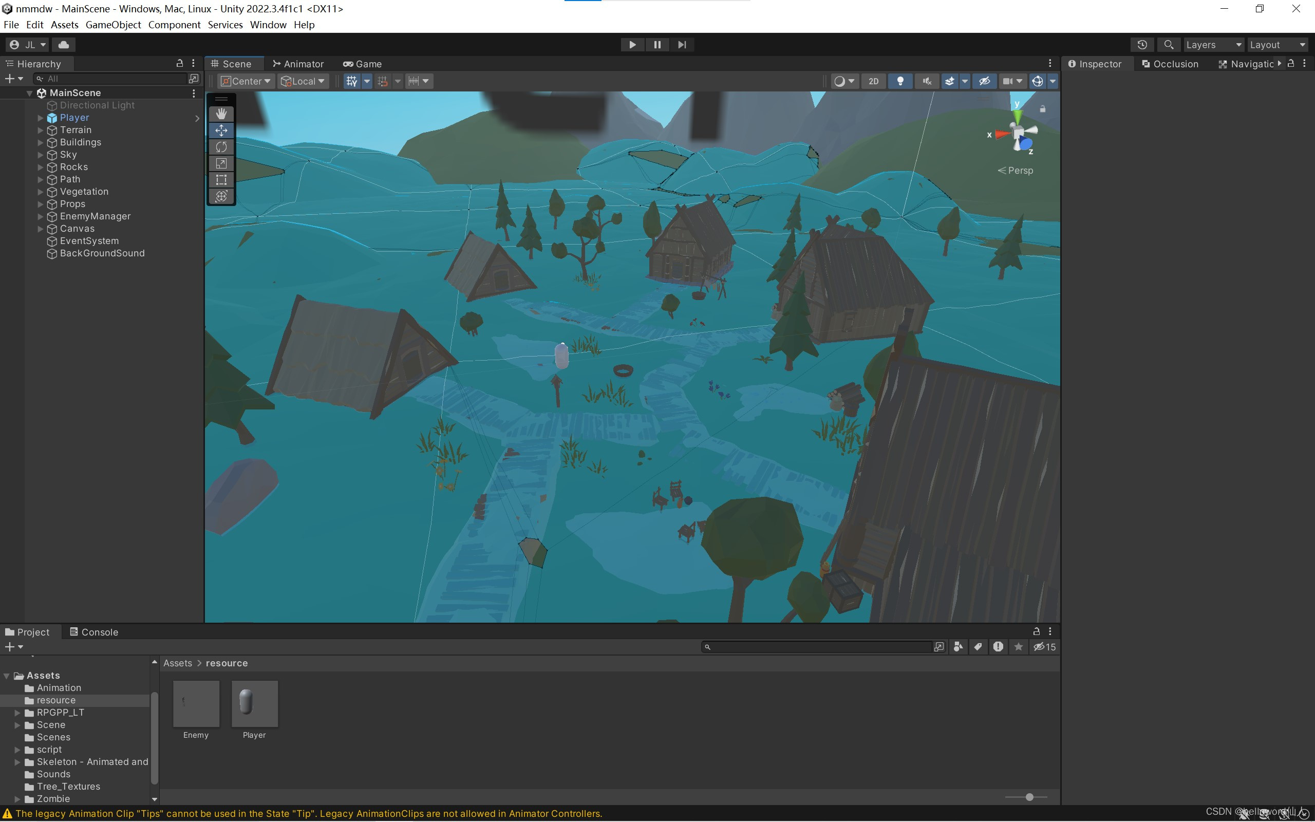 unity的第一次尝试，自己做的第一个3D游戏_unity3d第一个项目-CSDN博客