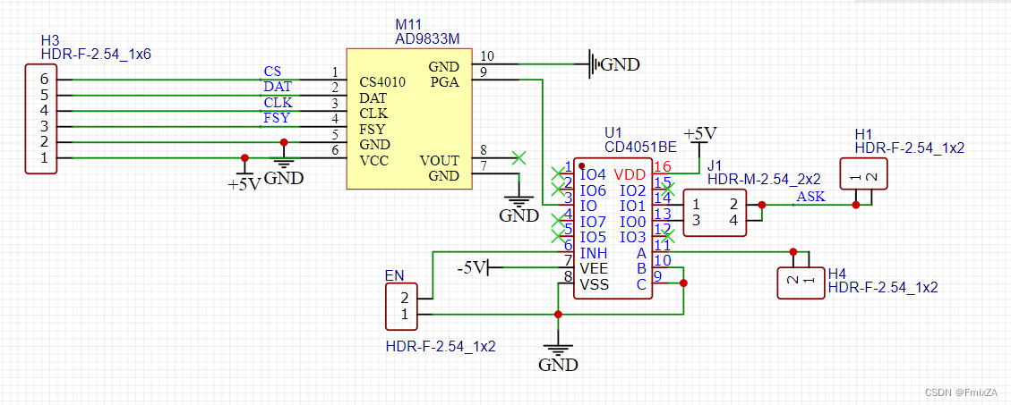 Digital Part Transmitter Circuit Diagram