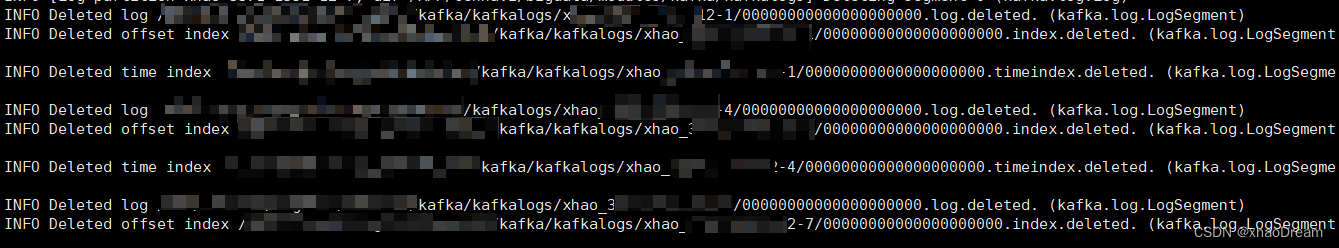 flink 写入数据到 kafka 后，数据过一段时间自动删除