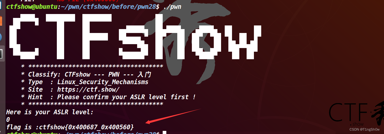 CTFshow-pwn入门-pwn26-pwn28