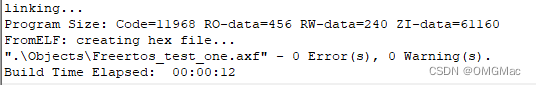 解决“warning: #223-D: function “xPortSysTickHandler“ declared implicitly“告警提示