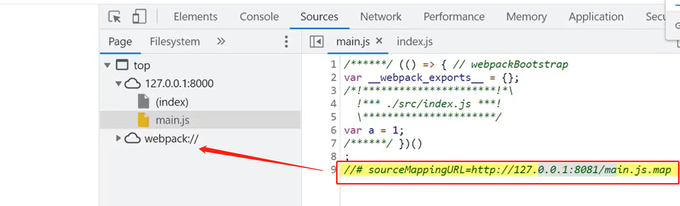 webpack 把 source-map 放本地调试生产代码,source-map 不上传到生产环境_生成环境生成sourcemap还不对外 ...