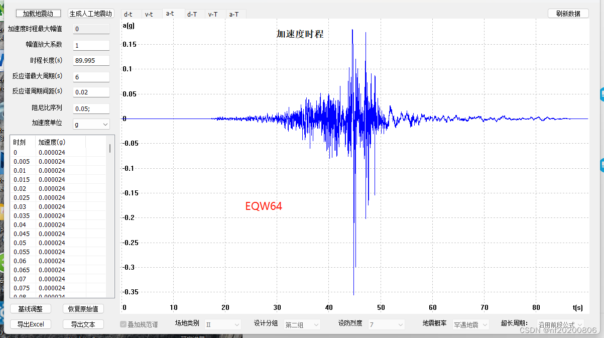 一款地震波处理程序（基于Matlab App Designer ）