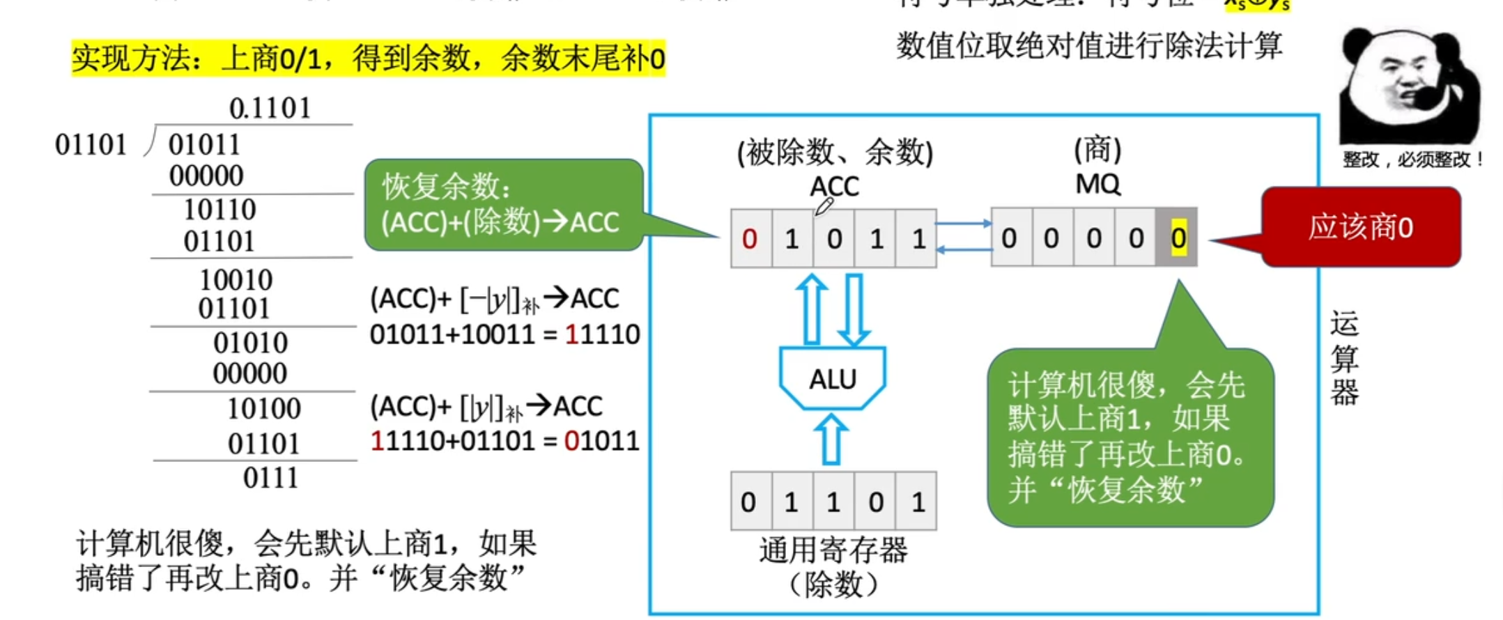 【计算机组成原理】数据的表示和运算（三）