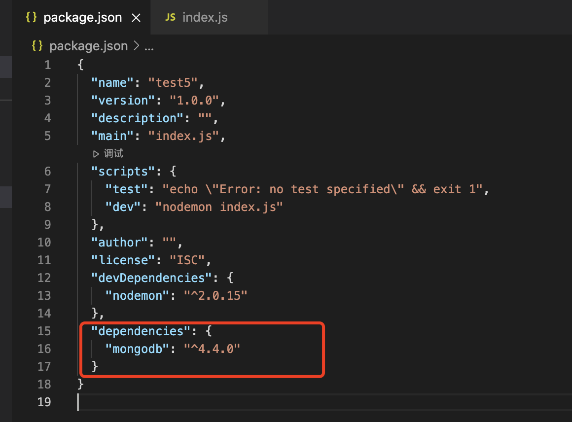 [Mongodb] 5.nodejs连接Mongodb（1）