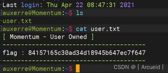 vulnhub momentum 靶机复盘