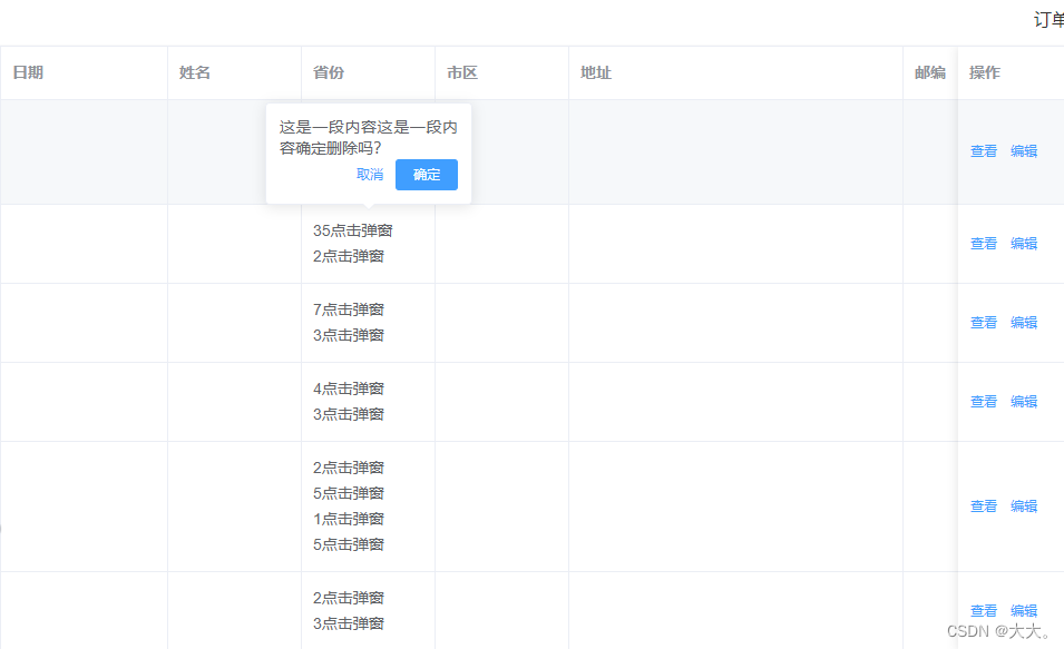 element 表格里，每一行都循环使用el-popover组件，关闭按钮失效问题如何解决？