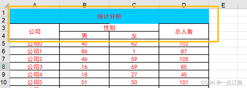 使用POI导出数据以及性能比较[亲测有效]