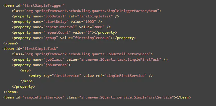 Quartz default database table analysis - Programmer Sought