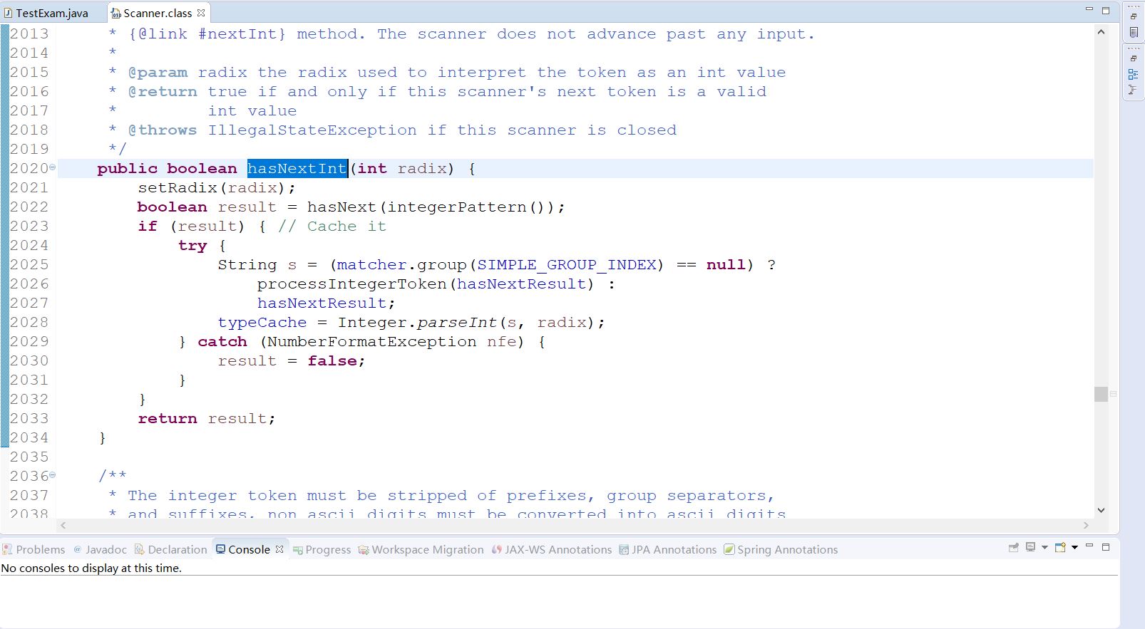 Scanner类中next()、nextLine()、hasNext()、hasNextLine()等方法的区别与联系_hasnextint和 ...