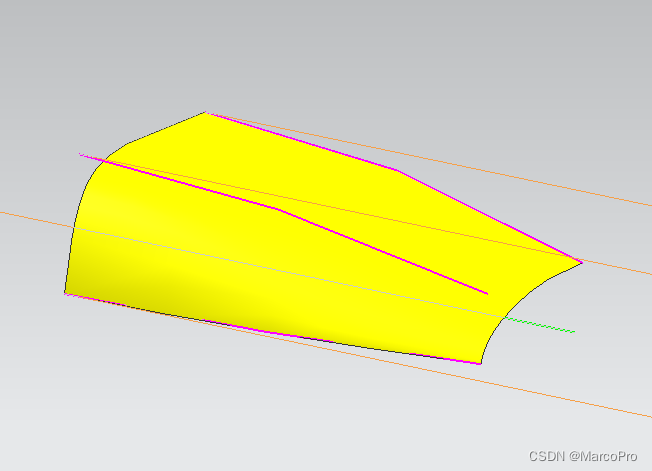 NX二开ufun函数UF_MODL_create_section_surface（样条曲线构建截面特征）