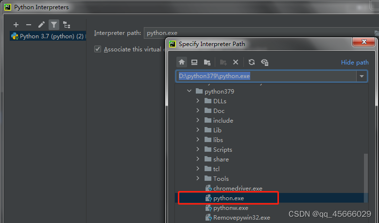 pycharm-no-python-interpreter-selected