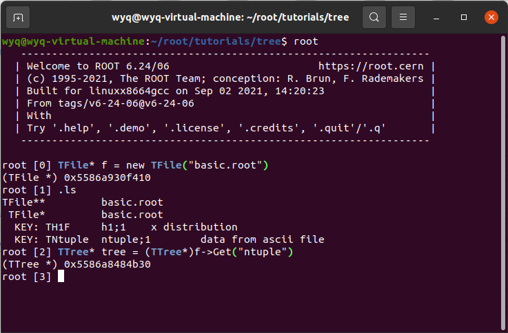 【ROOT from CERN】——如何读取Tree_cern root 获取 .root 文件数据维度-CSDN博客