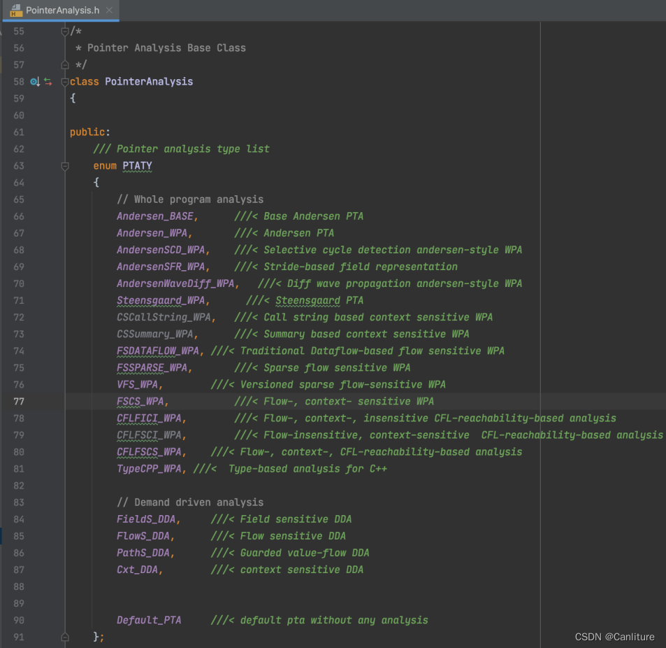 SVF——C/C++指针分析/(数据)依赖分析框架