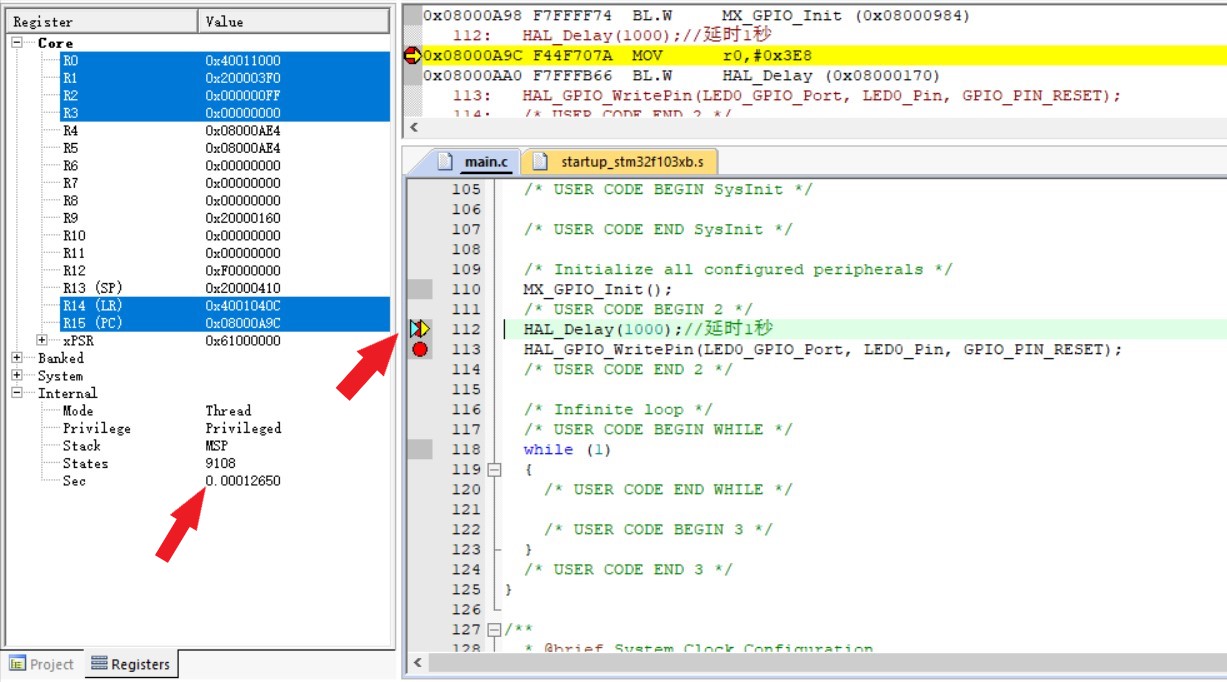 使用KEIL调试延时函数_keil延时函数CSDN博客