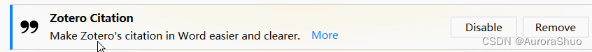 Zotero Citation插件