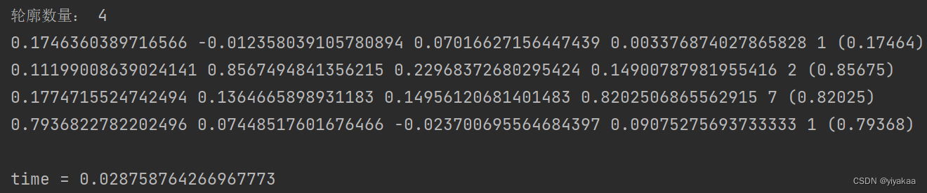 python中使用opencv LED屏数字识别（可用做车牌识别，一样的原理）