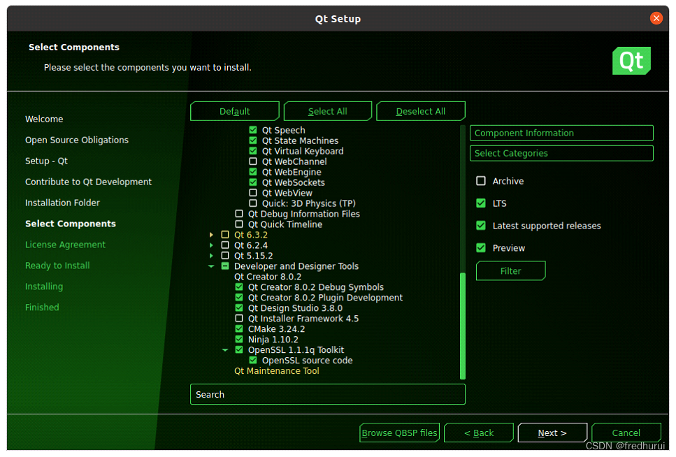 Ubuntu20.4安装QT6