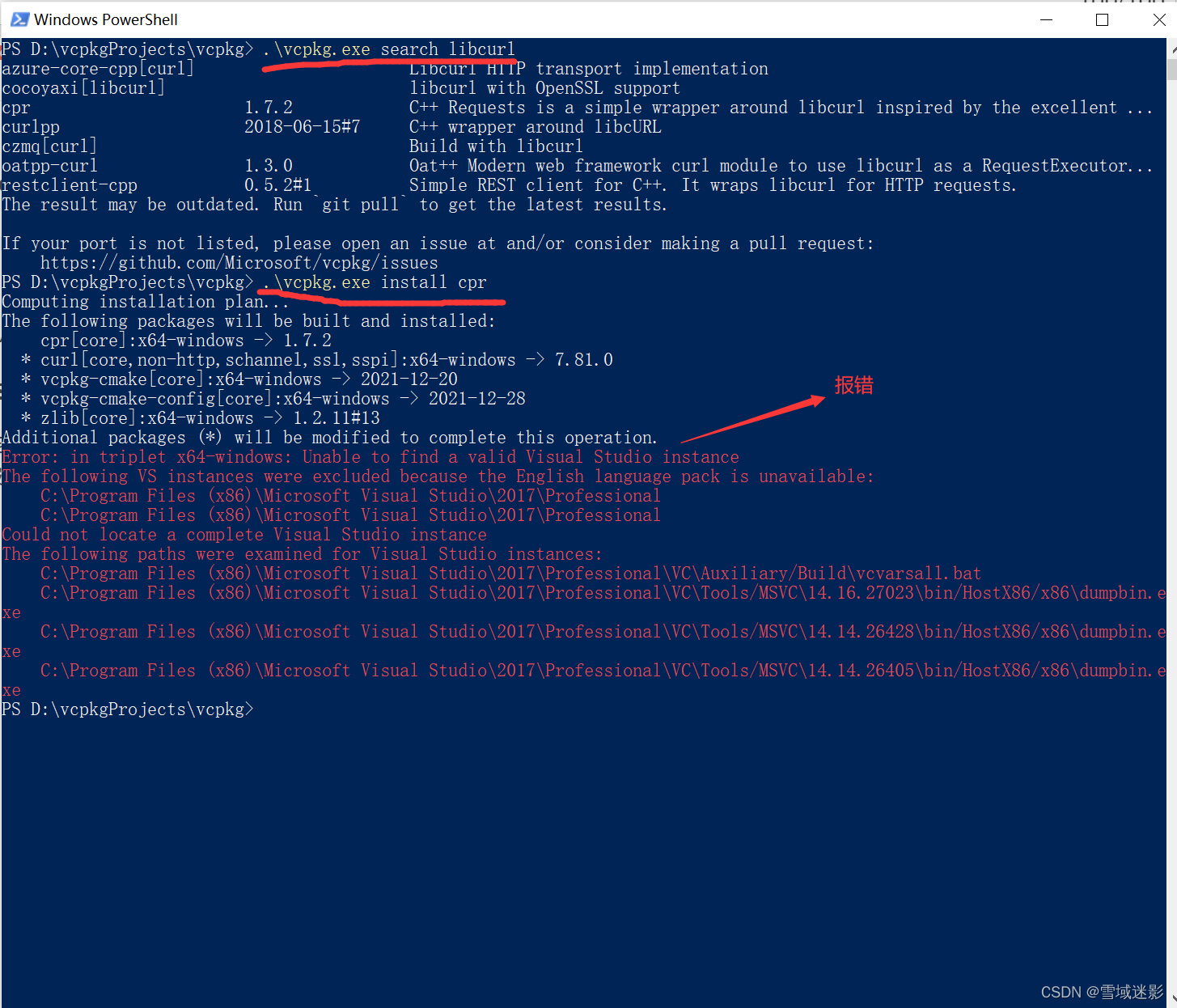 Error In Triplet X64 windows Unable To Find A Valid Visual Studio error-in-triplet-x64-windows-unable-to-find-a-valid-visual-studio