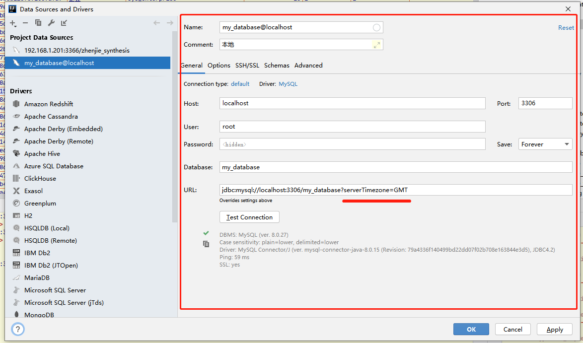 idea链接数据库报错：Server returns invalid timezone. Need to set ‘serverTimezone‘ property.