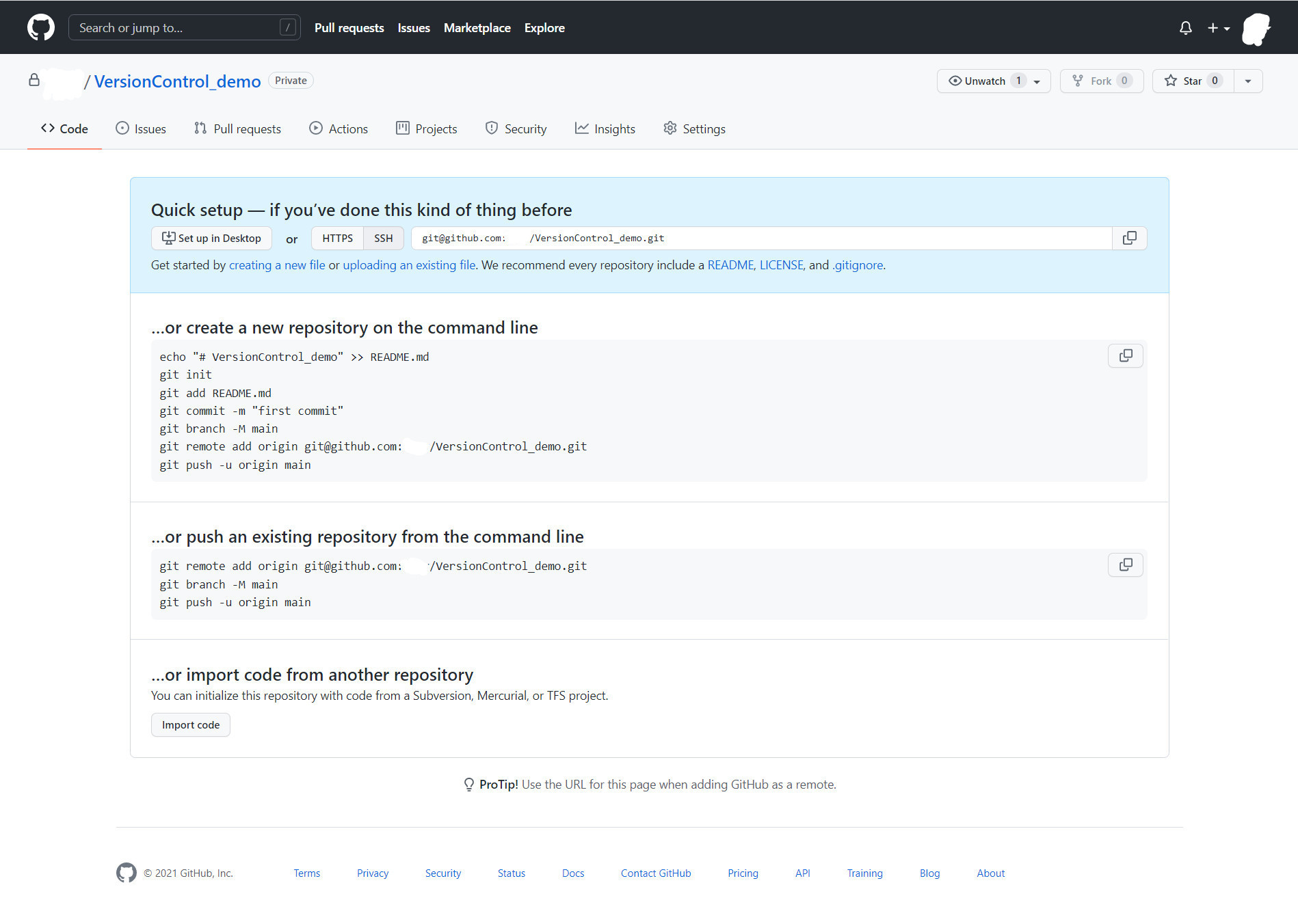 git, github使用记录