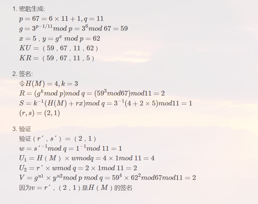 【图解DSA数字签名算法】DSA签名算法的Python实现 | 物联网安全 | 信息安全