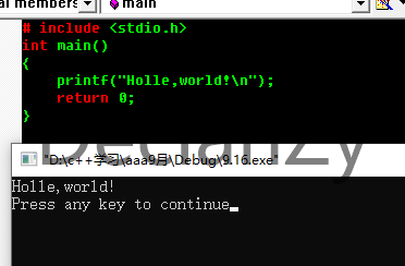 最简单的C语言,输出一个“你好,world。”_c语言输出你好-CSDN博客