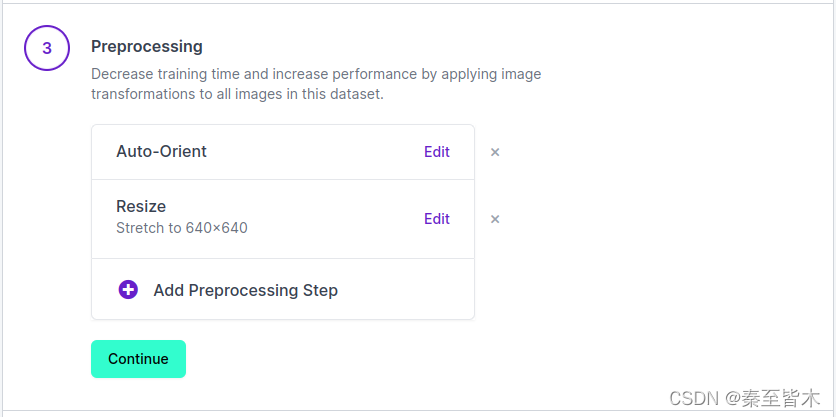 Preprocessing