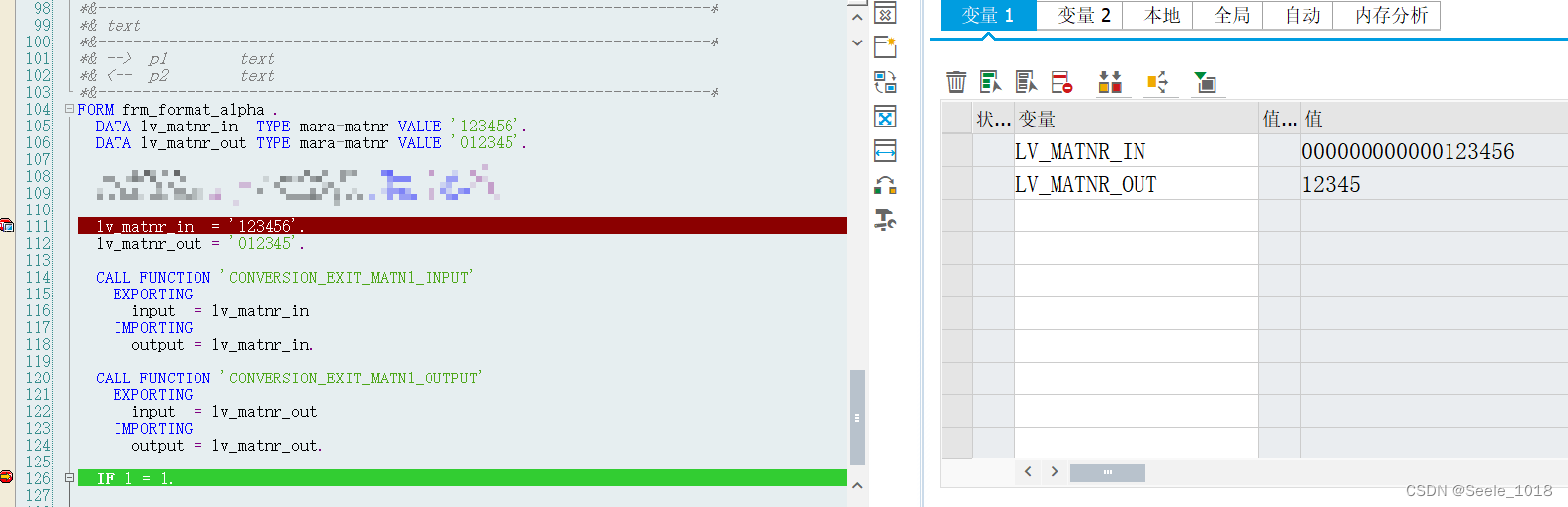 ABAP 新语法--Data Processing