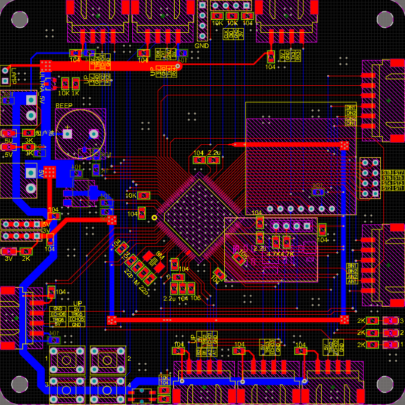 如何用AD绘制一块还算优美的PCB板_ad画完板子自查-CSDN博客