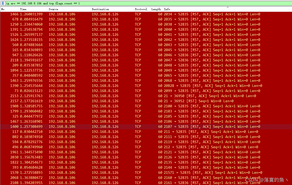 Wirehark hacker1 pcap wireshark CSDN 
