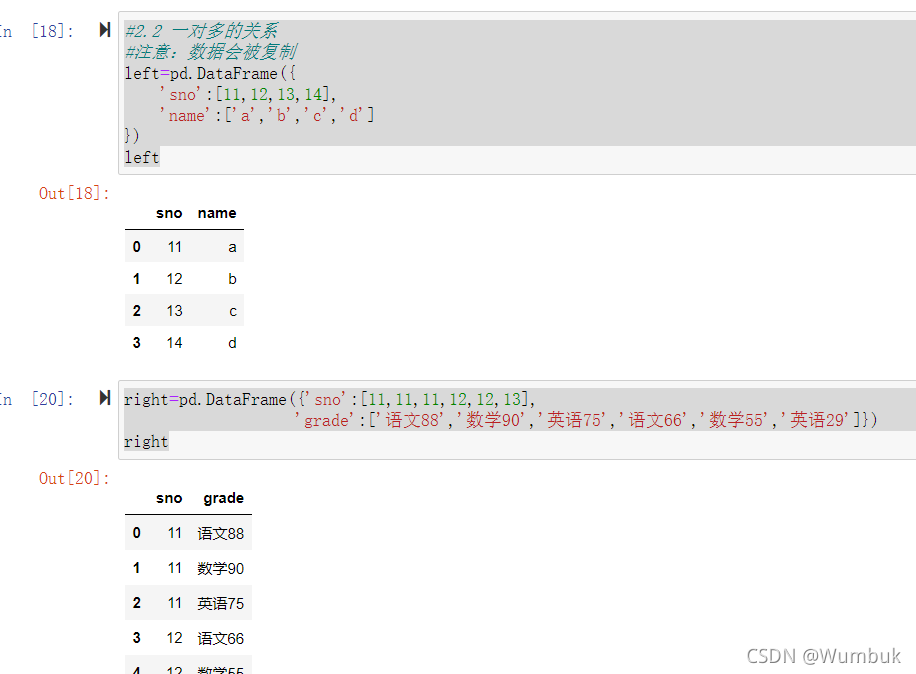 Pandas数据分析—实现DataFrame的Merge(合并)_dataframe merge_Wumbuk的博客-CSDN博客