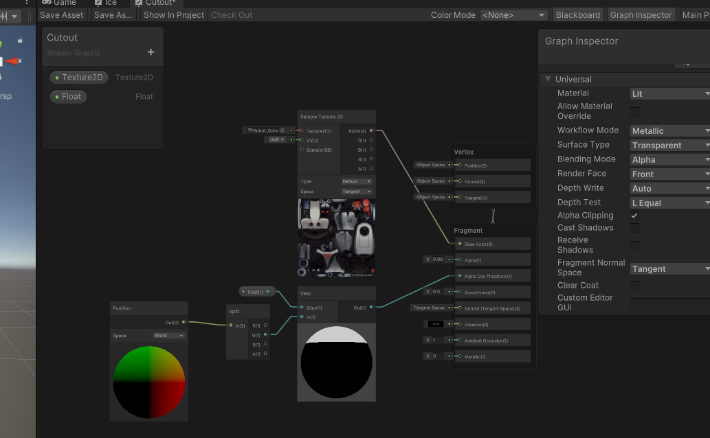 Unity之ShaderGraph如何实现上下溶解