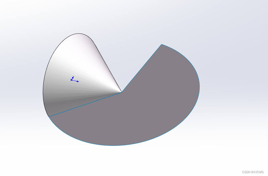 SolidWorks如何放样锥面展平下料,你该这样做_solidworks锥面-CSDN博客