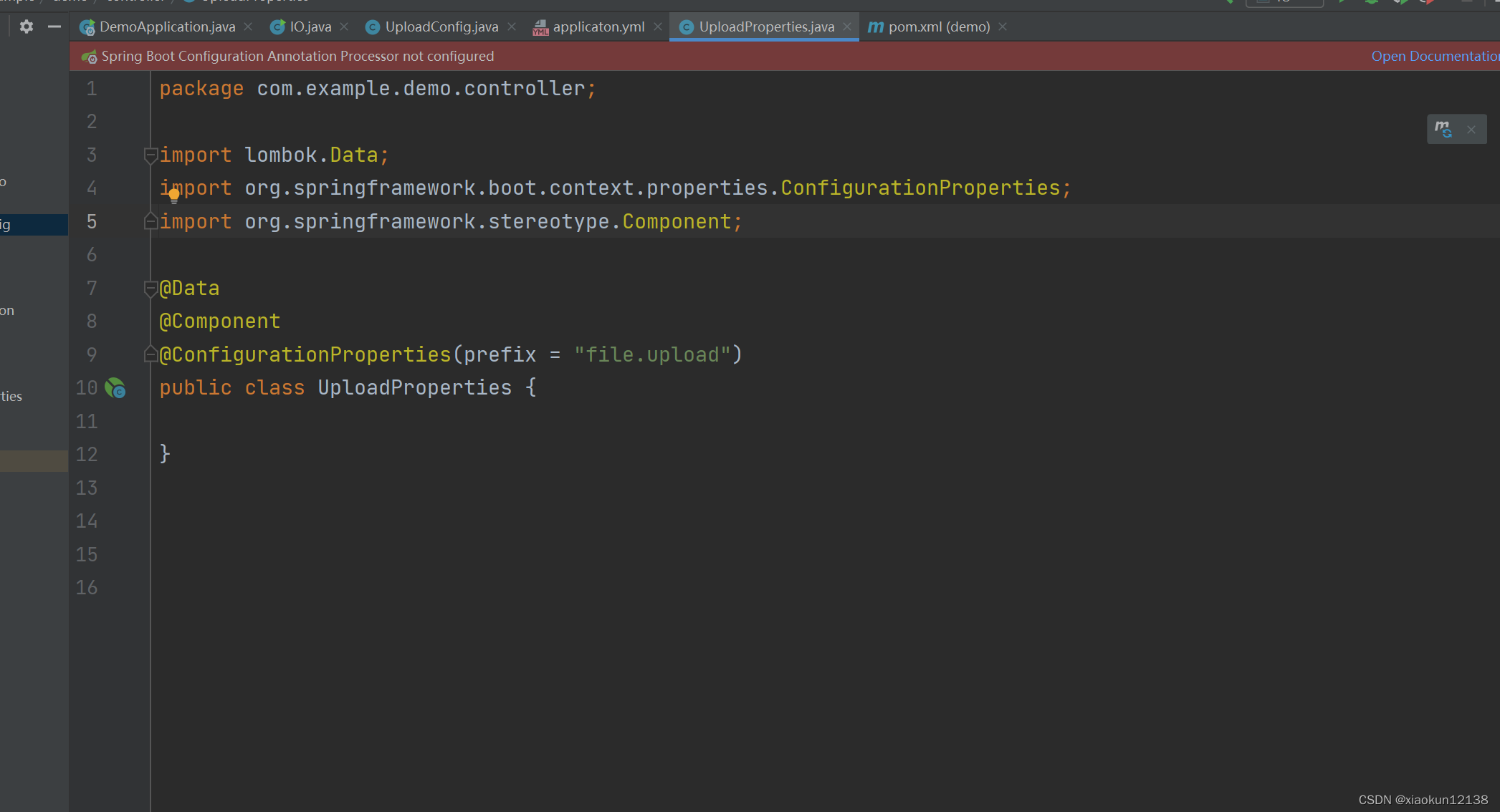 Spring Boot Configuration Annotion Processor Not Configured error ...