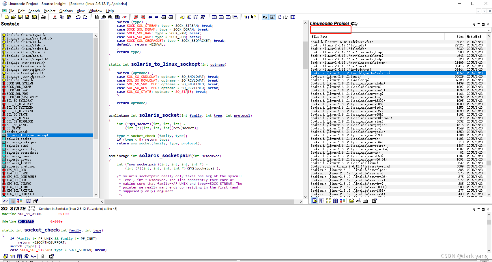 Linux Insight 舒服的用source insight做linux开发_如何用sourceinsight在linux中写代码-CSDN博客