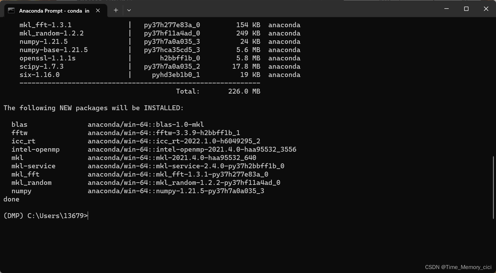 windows-anaconda-numpy-scipy-matplotlib-conda-numpy