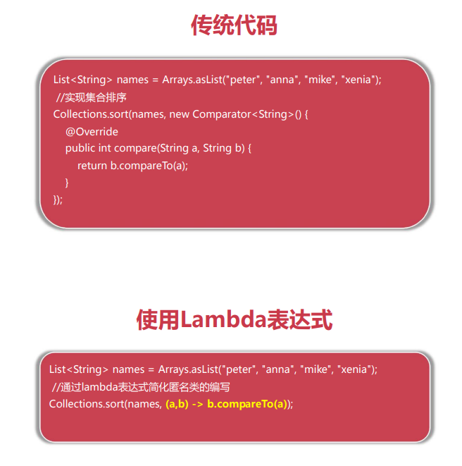 Lambda expression programmer sought