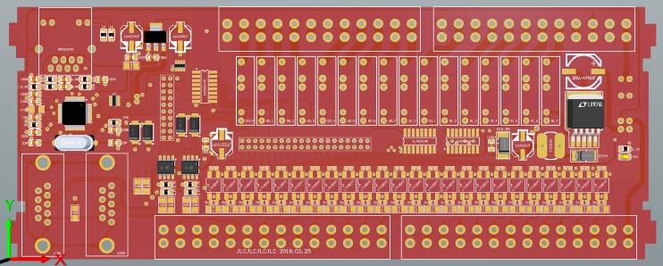 兼容西门子 CPU226IE量产方案。带两个扩展模块文件。bom，pcb，烧录文件