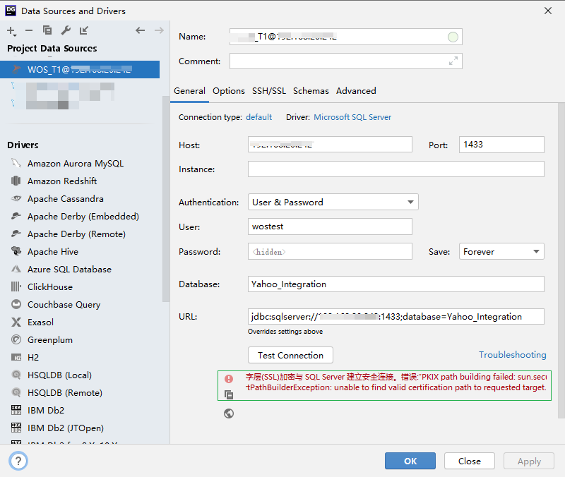 datagrip postgres ssl