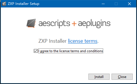 װaescripts + aeplugins zxp installer