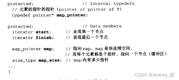 指向头尾缓冲区的指针