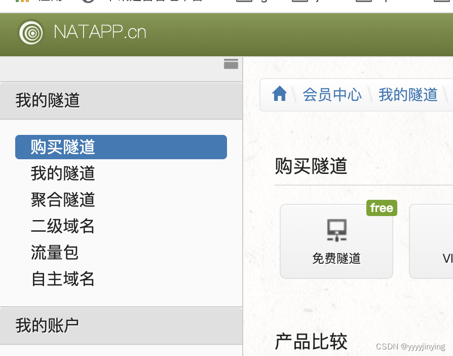 natapp内网穿透