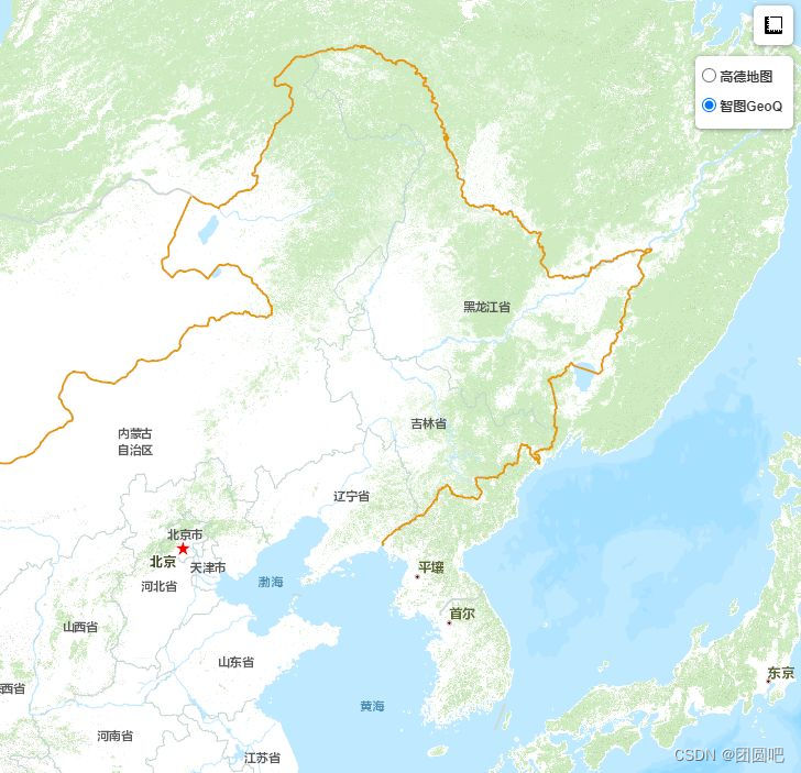 GpsAndMap 之 MapModule 模块  瓦片图层效果