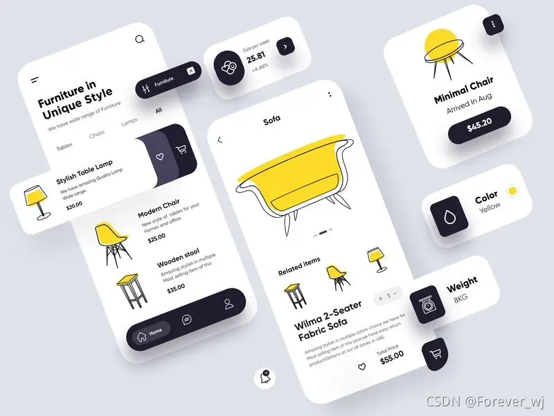Furniture Mobile APP by Ghulam Rasool