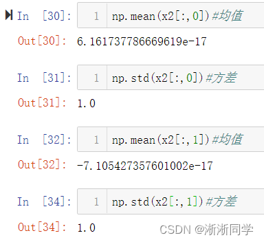 机器学习5数据归一化Feature Scaling