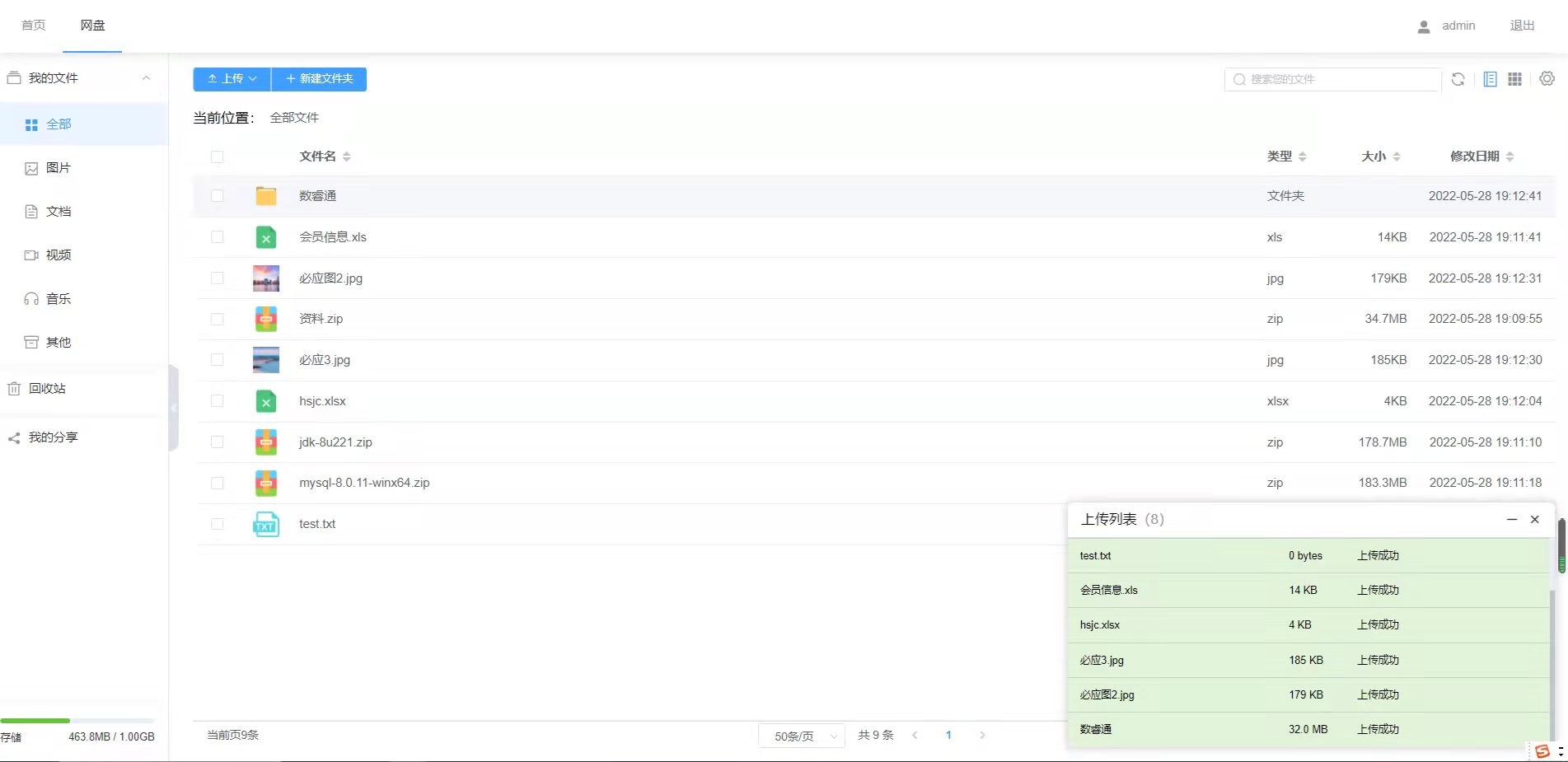 《springboot+vue的文件管理系统源码》